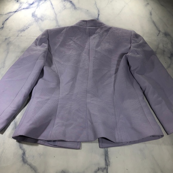 Tahari Arthur S. Levine Lavender Purple Blazer - Picture 4 of 8